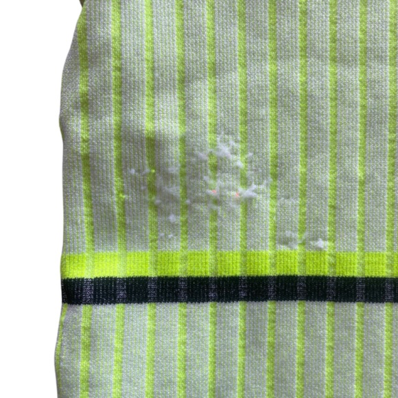 Dollskill Neon Black and Yellow Crop Top OS/Small - Picture 4 of 5